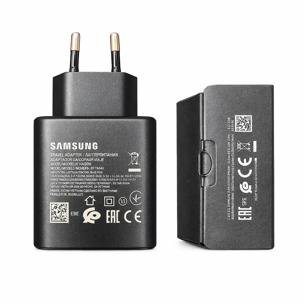 Samsung 45W PD Superfast Adapter with C-C Cable