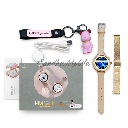 HW13 MINI Round Amuled watch