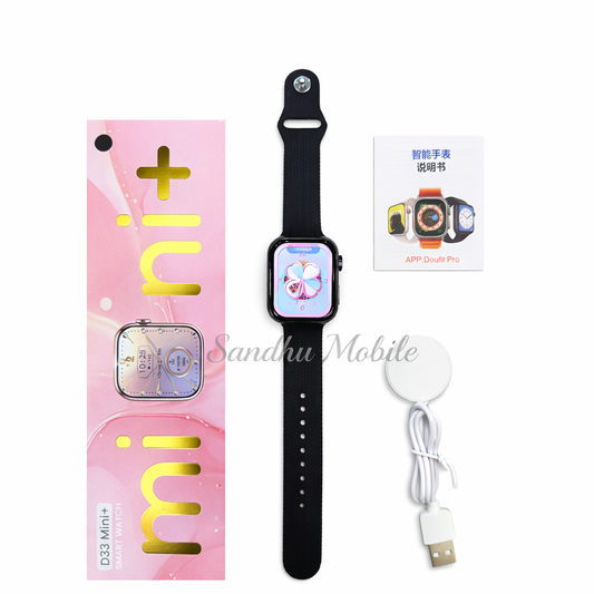 D33 Mini+ Smart Watch